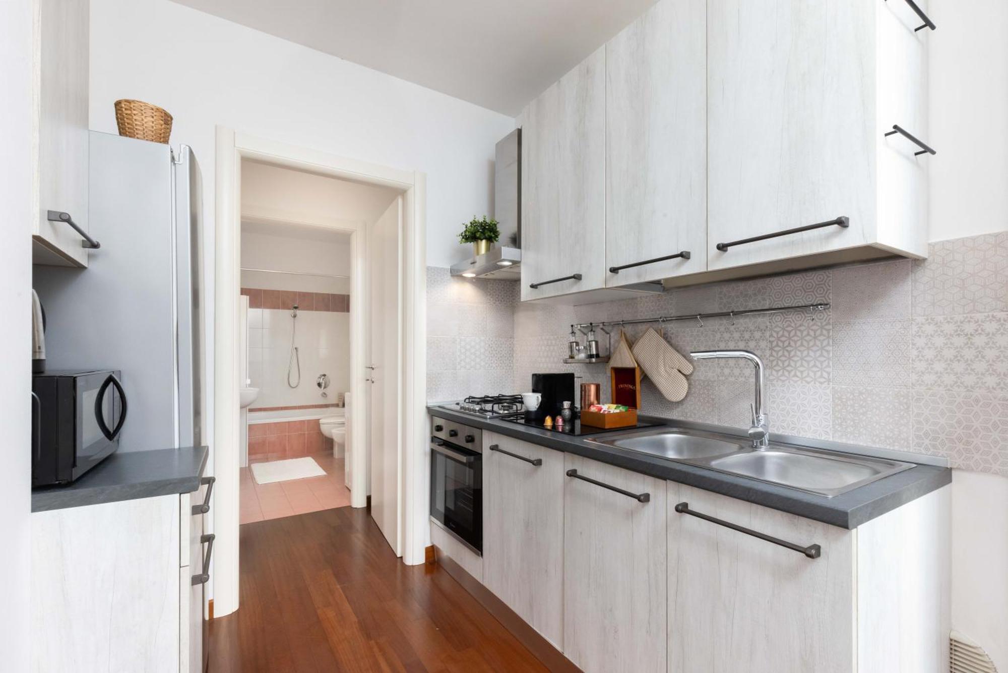 Terrace Milan Con Parcheggio Incluso Apartment Luaran gambar